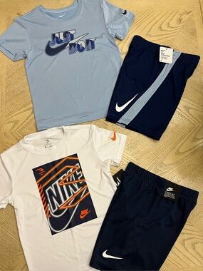 *BUNDLE* Boys Nike Tees & Shorts Size 6